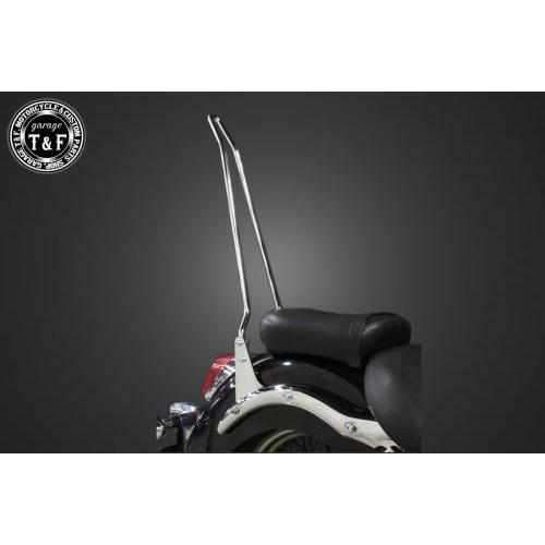 Garage T\u0026F ガレージ 純正フェンダー専用シーシーバーロング カラー：メッキ仕上げ シャドウ400 シャドウ750 HONDA ホンダ 外装の画像
