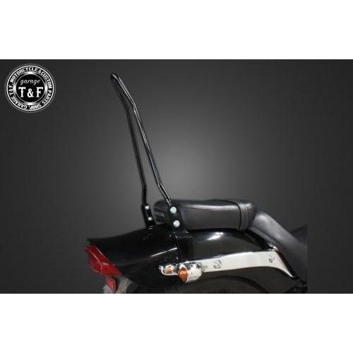 Garage T\u0026F ガレージ 純正フェンダー専用シーシーバーショート カラー：ブラック仕上げ スティード400VLS スティード400VSE HONDA ホンダ 外装の画像