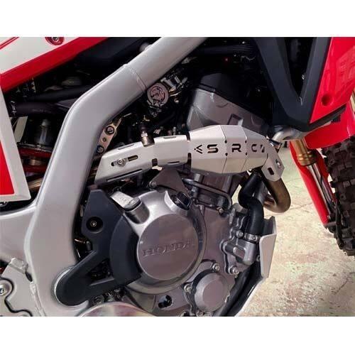 SRC エスアールシー エキゾーストガード カラー：シルバー CRF250L