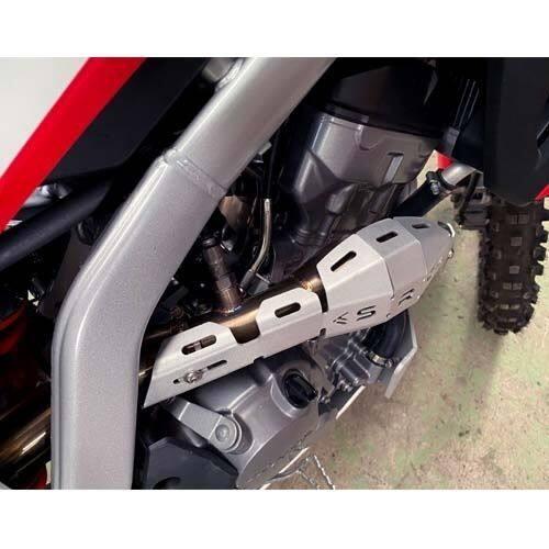 SRC エスアールシー エキゾーストガード カラー：シルバー CRF250L