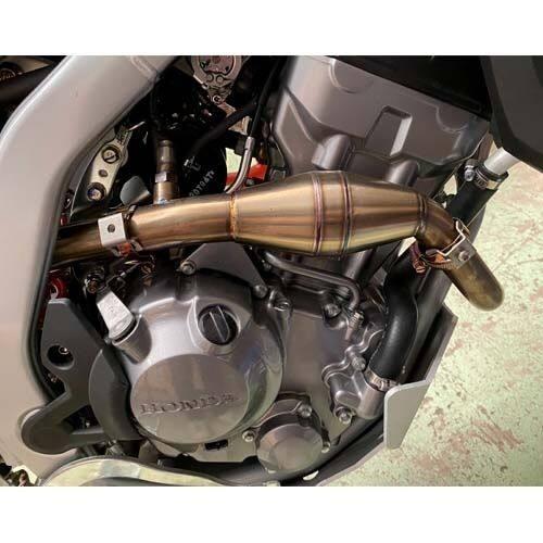 SRC エスアールシー エキゾーストガード カラー：シルバー CRF250L