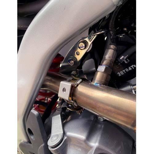 SRC エスアールシー エキゾーストガード カラー：シルバー CRF250L