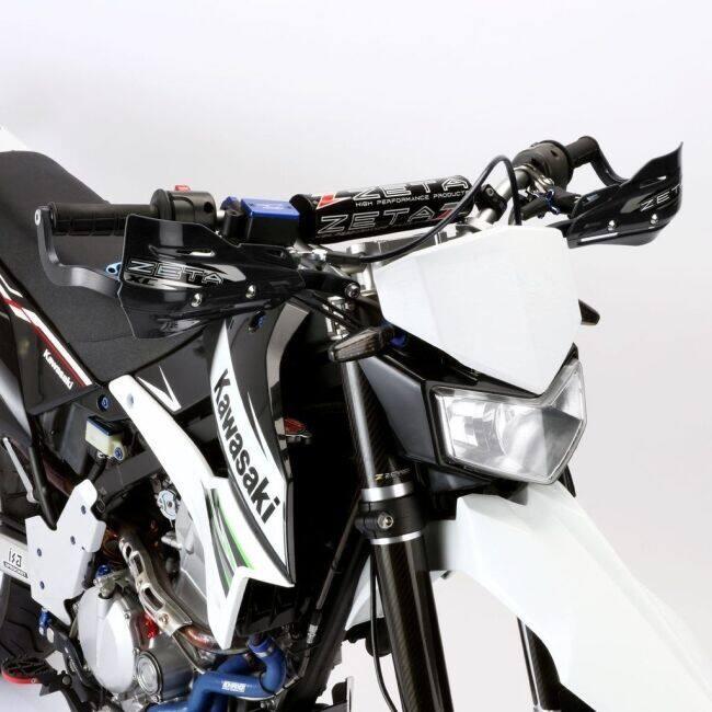 ZETA RACING ジータ レーシング アーマーハンドガード XC プロテクター Φ22.2mm カラー：ブラック／ブラック ハンドガード・ナックルガード ハンドル | ZETA | 01