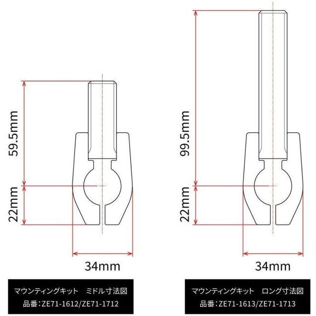 ZETA RACING ジータ レーシング アーマーハンドガード XC プロテクター Φ22.2mm カラー：ブラック／ブラック ハンドガード・ナックルガード ハンドル | ZETA | 05
