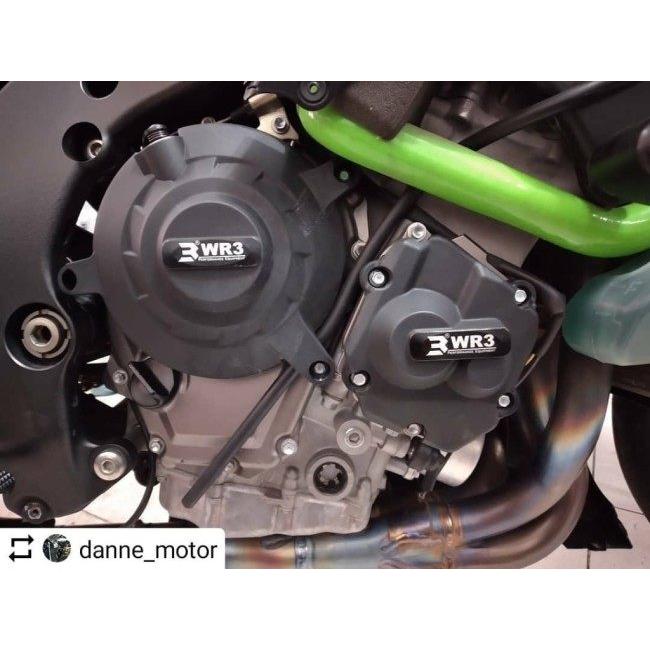 WR3 ダブルアールスリー エンジンカバーセット ZX-10R KAWASAKI カワサキ エンジンパーツ エンジン | WR3 | 01