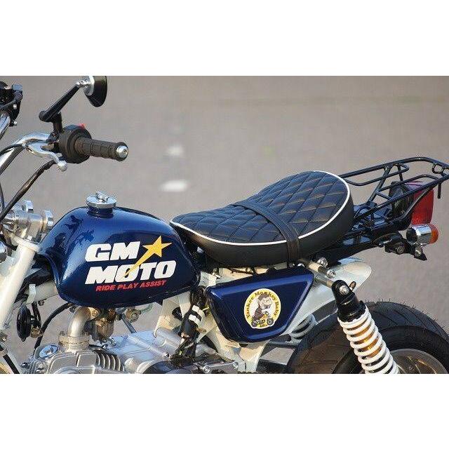 GM-MOTO ジーエムモト KEPSPEED製 ダイヤカット ローダウンシート