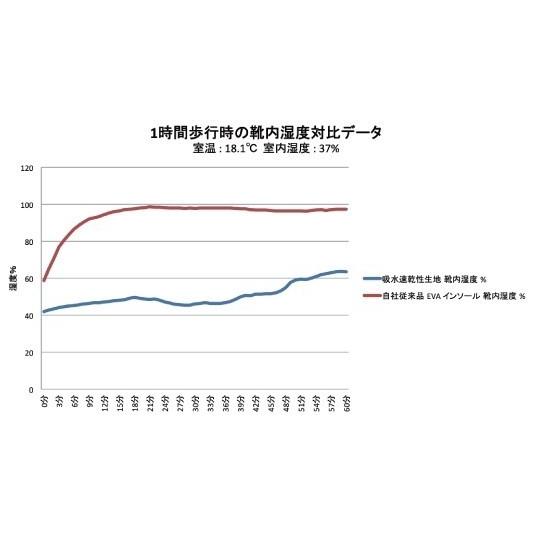 ROUGH＆ROAD ラフ＆ロード シーブリーズ ドライスルーインソール [SEA BREEZE Dry Through(R)インソール] サイズ：S(23.5-25.0cm) インナーソール フットウェア | ラフ＆ロード | 03