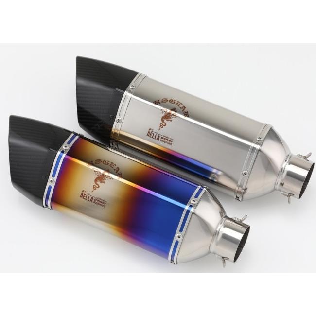 AELLA アエラ 【AELLA×r's gear】リアルスペックマフラー サイレンサー