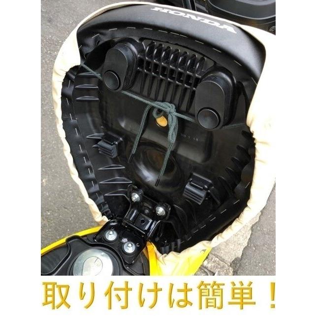 Posidrive ポジドライブ バイク座シート Dr.モペット カラー：黒／黒 CT110ハンターカブ CT125 ハンターカブ クロスカブ HONDA ホンダ シートカバー シート関連 | ブランド登録なし | 03