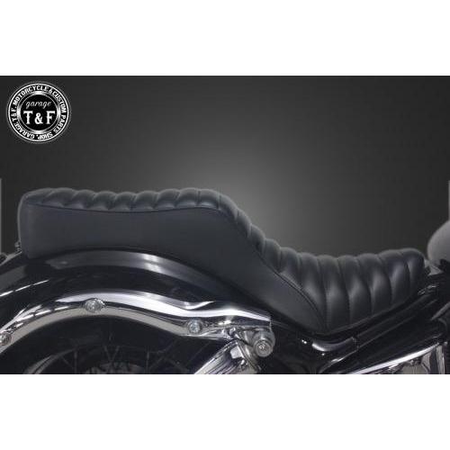 NC34 シャドウ400 ダブルタックロールシート Garage T＆F ガレージ ダブルシート タイプ：タックロール シャドウ400