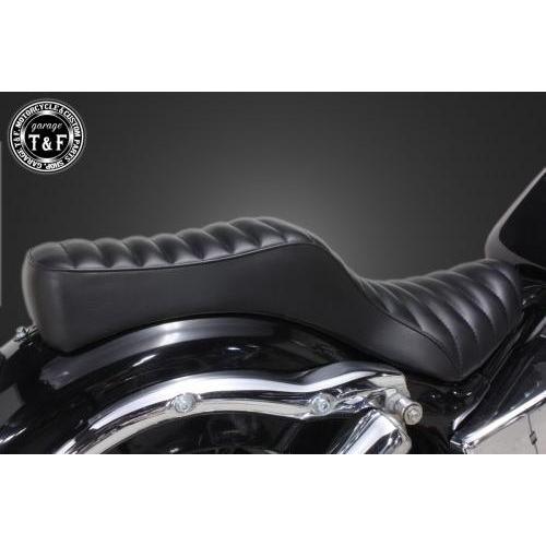 NC34 シャドウ400 ダブルタックロールシート Garage T＆F ガレージ ダブルシート タイプ：タックロール シャドウ400
