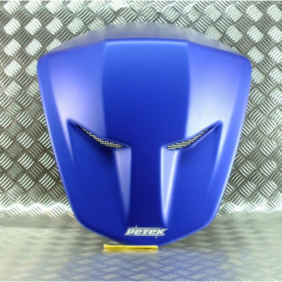 ブランド登録なし - Petex ペテックス Rear Pillion Seat cowl fairing Cover Color：Blue M-SLAZ YAMAHA ヤマハ シングルシートカウル 居敷きかかわり合い 飾りつけ 外装パーツ-シングルシートカウル