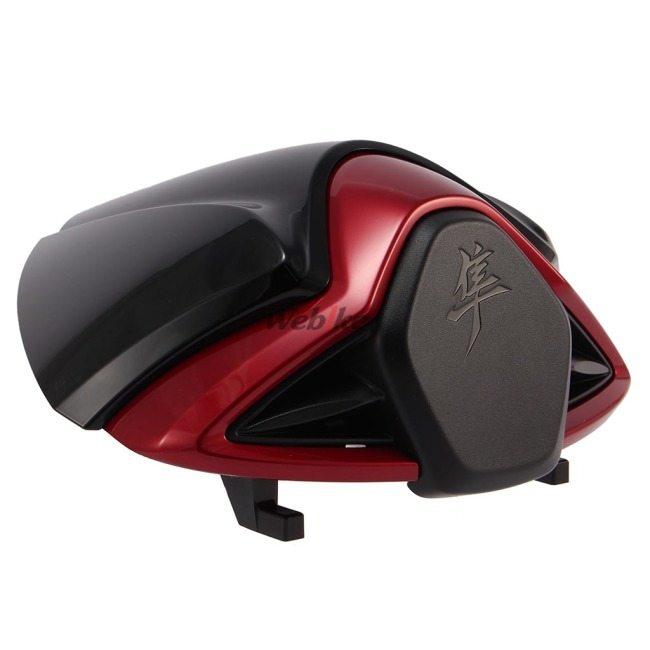 SUZUKI スズキ シングルシートカウル カラー：グラススパークルブラック／キャンディダーリングレッド(45500-10800-AV4) Hayabusa GSX1300RRQM2 シート関連の画像