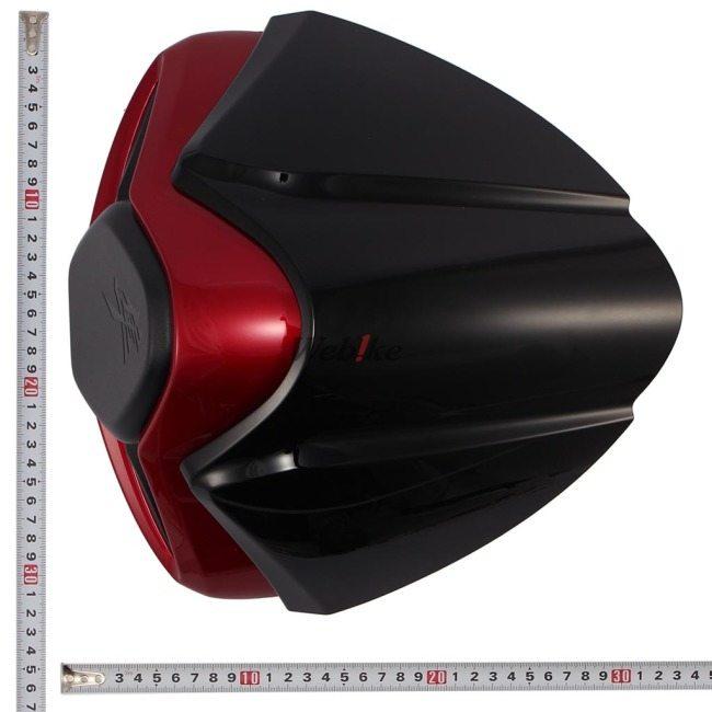 SUZUKI スズキ シングルシートカウル カラー：グラススパークルブラック／キャンディダーリングレッド(45500-10800-AV4) Hayabusa GSX1300RRQM2 シート関連の画像