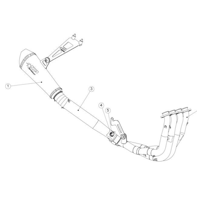 SPARK EXHAUST スパーク マフラー KONIX EVO チタンフルエキゾースト