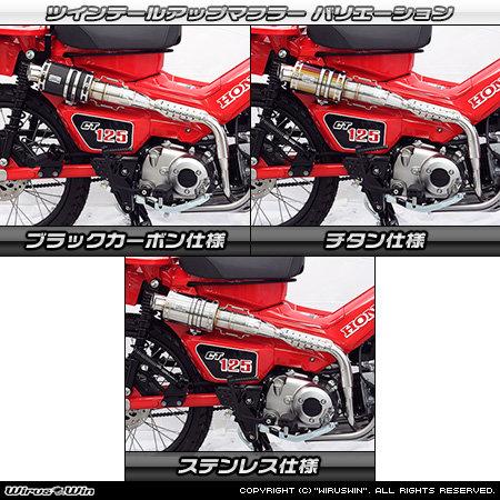 WirusWin ウイルズウィン ツインテールアップマフラー WirusWin ウイルズウィン ツインテールアップマフラー