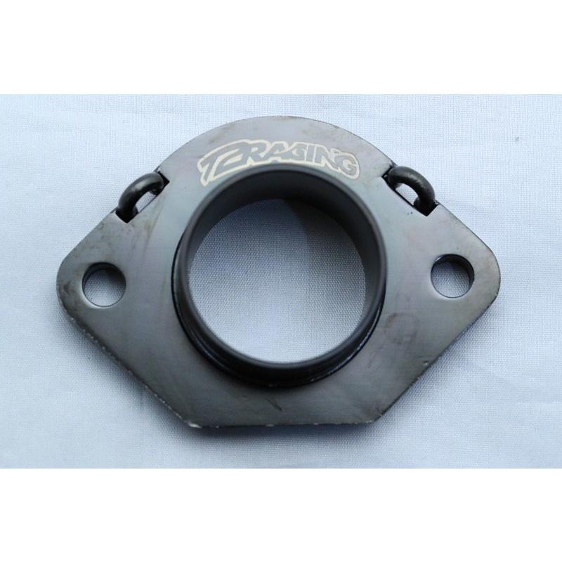 NSR250R マフラーフランジ 黒スチール　カスタムパーツ　高性能 T2Racing T2 Racing T2レーシング チタンチャンバーフランジ NSR250R