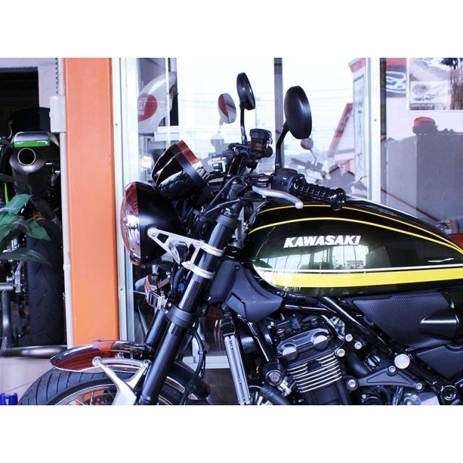 DOREMI COLLECTION ドレミコレクション ヘッドライトアップステーキット カラー：シルバー Z900RS KAWASAKI カワサキ ヘッドライト 灯火類 電装系の画像