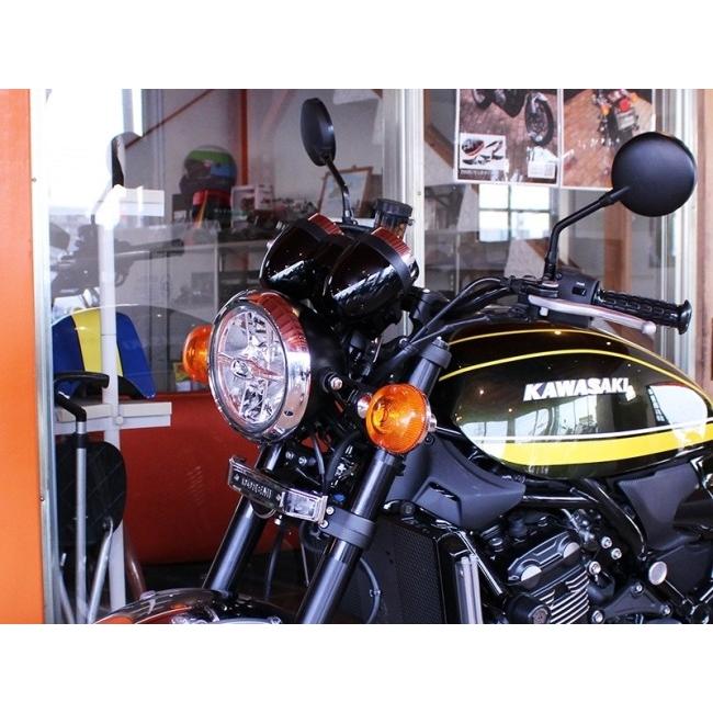 DOREMI COLLECTION ドレミコレクション ヘッドライトアップステーキット カラー：ブラック Z900RS KAWASAKI カワサキ ヘッドライト 灯火類 電装系