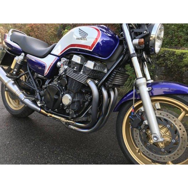 CB750 RC42 POSH チタンフルエキ集合 ホンダ CB750 RC42 ノジマフルエキチタン ビキニカウル