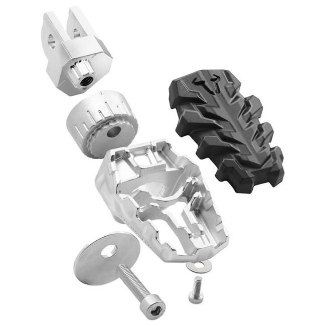 SW-MOTECH SWモテック EVO フットレストキット F900R F900XR R1200R RnineT Pure TIGER 1050 SPORT BMW TRIUMPH トライアンフ フットペグ ステップ 足回り | SW-MOTECH | 01