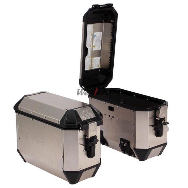 GIVI ジビ サイドケース TREKKER ALASKA PACK2 カラー：シルバー(ALA36A) パニアケース 車体用バッグ・ケースの画像