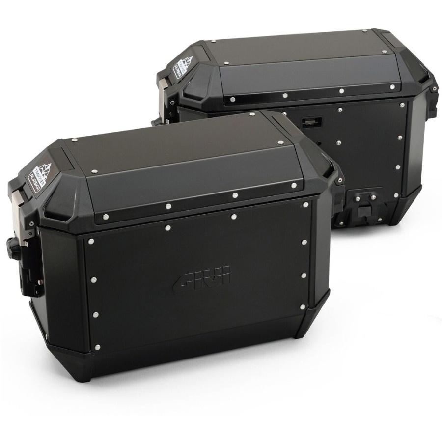 GIVI（ジビ） サイドケース TREKKER ALASKA PACK2 カラー：ブラック