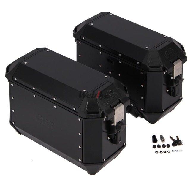 GIVI（ジビ） サイドケース TREKKER ALASKA PACK2 カラー：ブラック