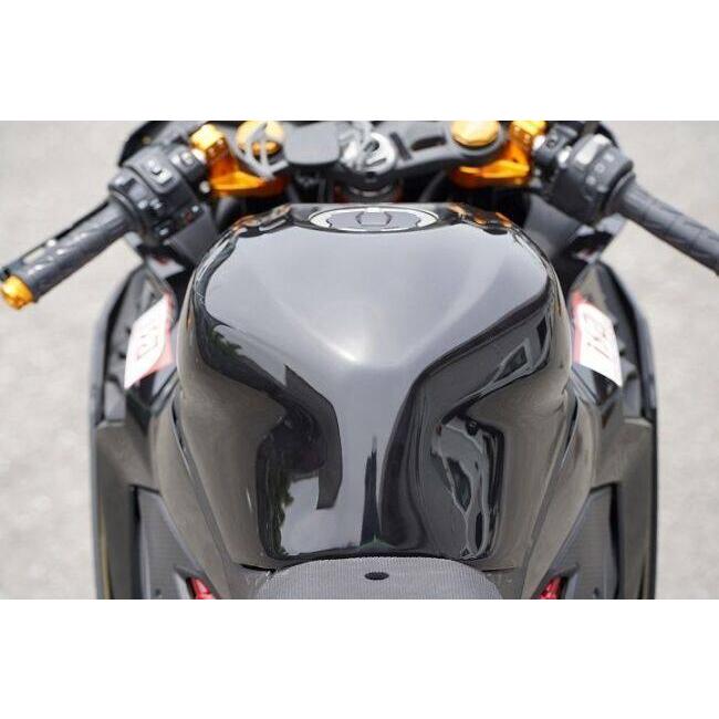 EIGHT(才谷屋) エイト(サイタニヤ) タンクパッド／コールドプレス タイプ：カーボン綾織 ZX-25R KAWASAKI カワサキ タンクカバー タンク関連 外装 | ブランド登録なし | 01