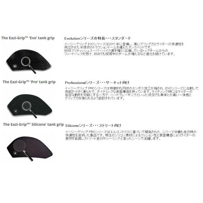 Eazi-Grip イージーグリップ ニーグリップサポート TANK GRIP PERFOMANCE タイプ：PRO(サーキット)カラー：クリア RSV4 Tuono V4 APRILIA アプリリア 外装 | ブランド登録なし | 04