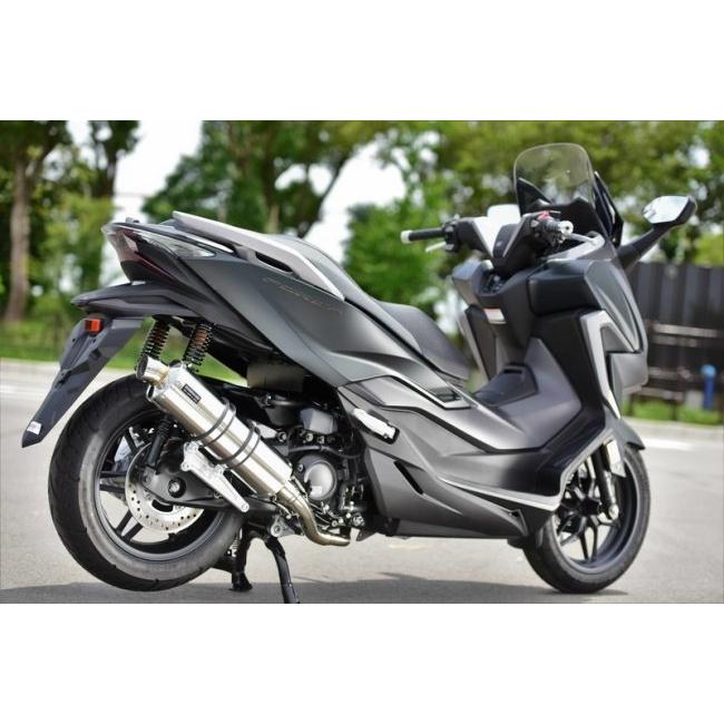 BEAMS R-EVO ステンレスサイレンサー　フォルツァ　MF15 2021〜 BEAMS ビームス R-EVO フルエキゾーストマフラー 政府認証
