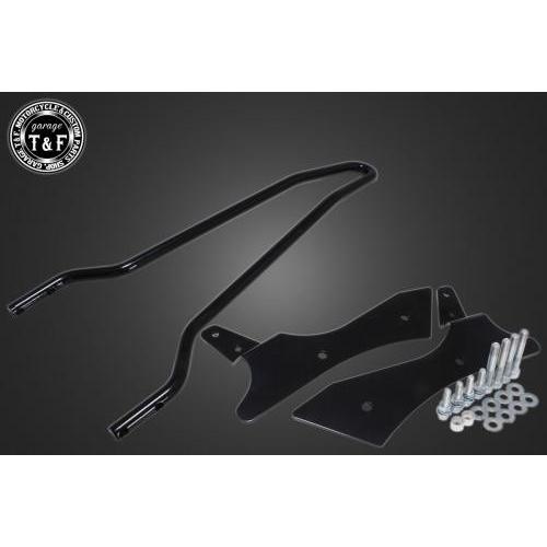 Garage T\u0026F ガレージ シーシーバーショート 色：ブラック仕上げ シャドウスラッシャー400 HONDA ホンダ グラブバー・タンデムバー・シーシーバー 外装