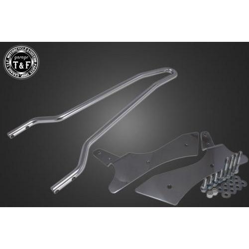 Garage T\u0026F ガレージ シーシーバーショート 色：メッキ仕上げ シャドウスラッシャー400 HONDA ホンダ グラブバー・タンデムバー・シーシーバー 外装