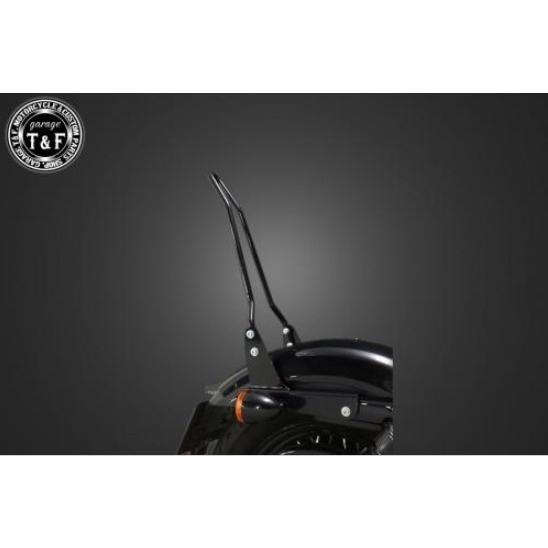 Garage T\u0026F ガレージ シーシーバーショート 色：ブラック仕上げ XL1200 XL883 HARLEY-DAVIDSON ハーレーダビッドソン 外装の画像