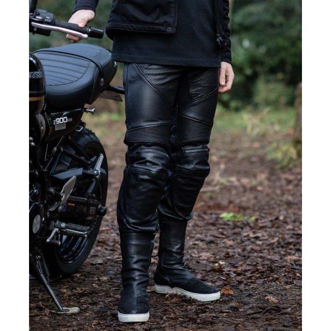カドヤ KADOYA BRAWLER PANTS-PL レザーパンツ[K