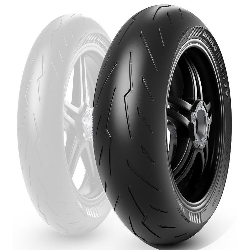 PIRELLI PIRELLI:ピレリ DIABLO ROSSO IV【180/55 ZR 17 M/C (73W) TL】ディアブロ ロッソ IV タイヤ