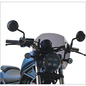 旭風防 アサヒ風防 メーターバイザー タイプ：取付ステーなし Rebel