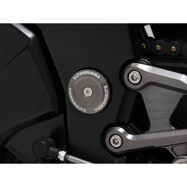 YOSHIMURA スイングアームピボットキャップ GSX-S1000 ヨシムラ（YOSHIMURA） スイングアームピボットキャップ GSX-S1000GX