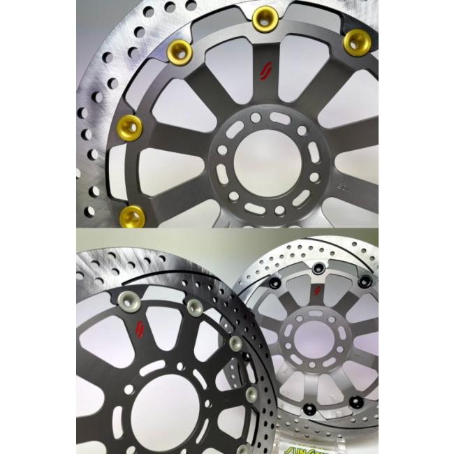 超特盛ミラクルプライス SUNSTAR SUNSTAR:サンスター PREMIUM RACING [プレミアムレーシング] ”タイプC” フロントディスクローター 【F6599107496】(24024円)