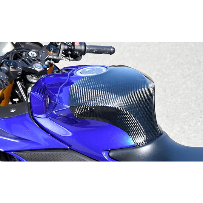 YZF-R7 マジカルレーシング タンクエンド（綾織カーボン製） Webike | Magical Racing マジカルレーシング マジカル タンク