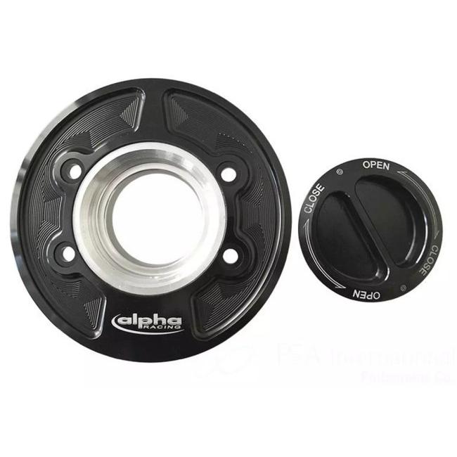 alpha Racing アルファレーシング タンクキャップカバー Screw in (スクリューイン) BMW ガソリンタンクキャップ タンク関連 外装の画像