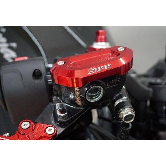 SNIPER スナイパー マスターシリンダーガード カラー：赤 NINJA250 NINJA400 NINJA500 Z250 Z400 Z500 KAWASAKI カワサキ ブレーキ | SNIPER（バイク） | 01