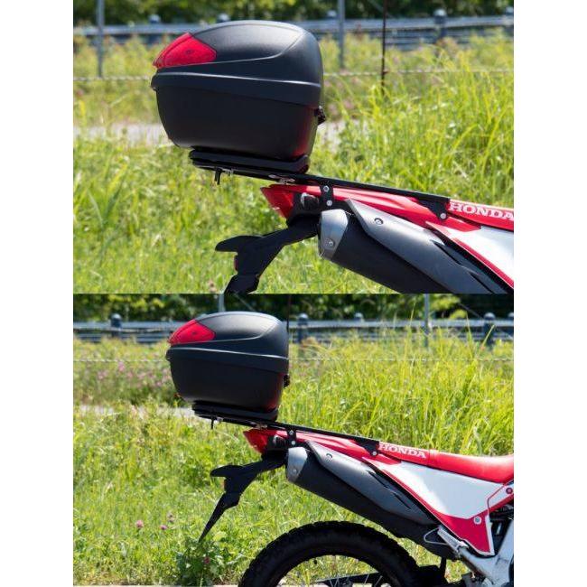 World Walk ワールドウォーク リアキャリア ボックスセット ボックスサイズ：30L CRF250L CRF250Ls HONDA ホンダ 外装