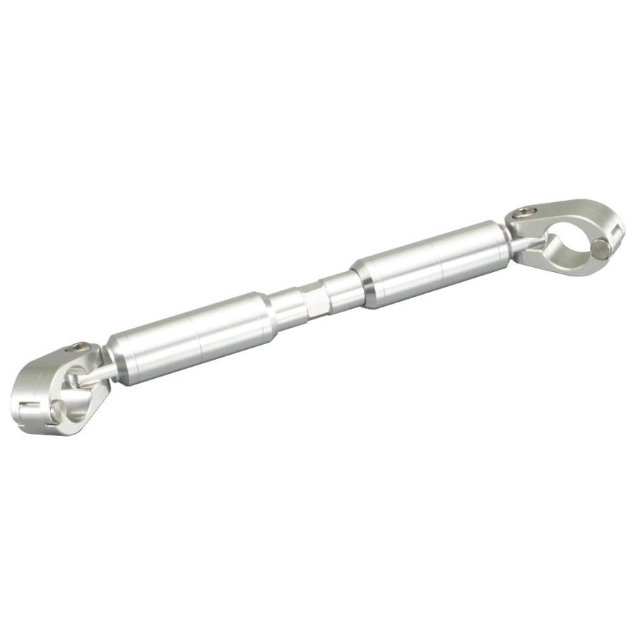 KITACO キタコ ハンドルブレース カラー：シルバー HONDA ホンダ YAMAHA ヤマハ KAWASAKI カワサキ ハンドル | KーCON