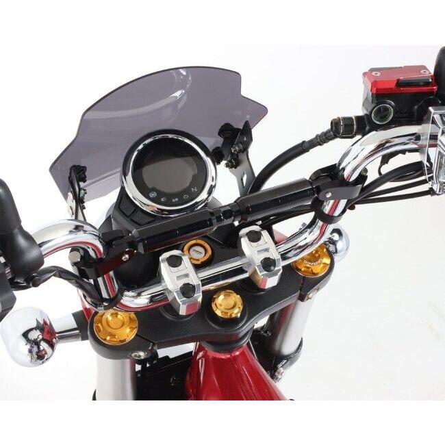 KITACO キタコ ハンドルブレース カラー：シルバー HONDA ホンダ YAMAHA ヤマハ KAWASAKI カワサキ ハンドル | KーCON | 01