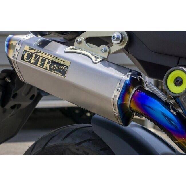 OVER RACING オーバーレーシング マフラー フルエキ チタン グロム OVER RACING（オーバーレーシング） OVER オーヴァー TT-Formula