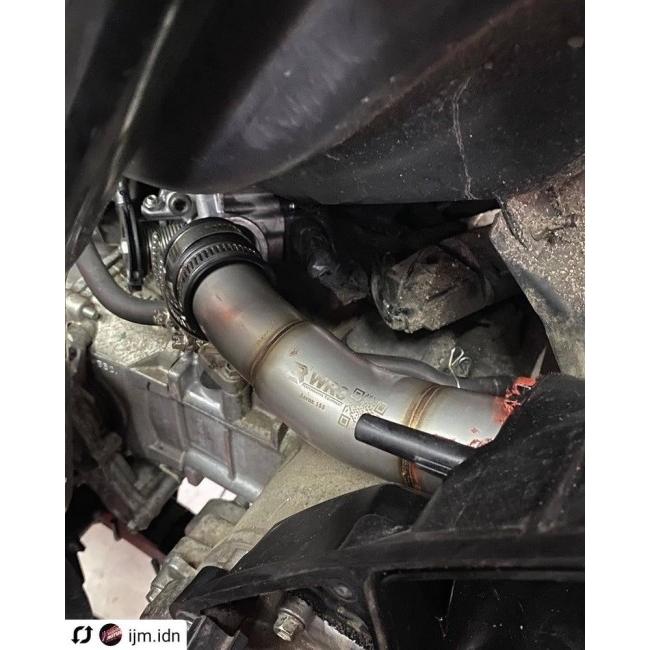 WR3 ダブルアールスリー エアクリーナーコネクティングパイプ Aerox155 Lexi YAMAHA ヤマハ エアクリーナー・エアクリーナーエレメント 吸気関連 エンジン | WR3 | 01