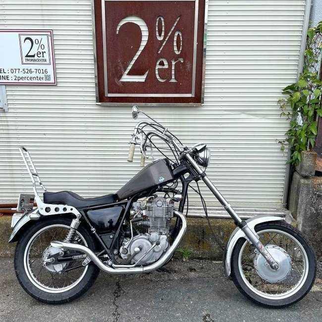 2%er（ツーパーセンター） セミアップドラッグパイプマフラー SR400