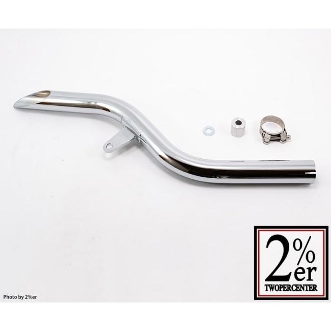 2%er（ツーパーセンター） セミアップドラッグパイプマフラー SR400