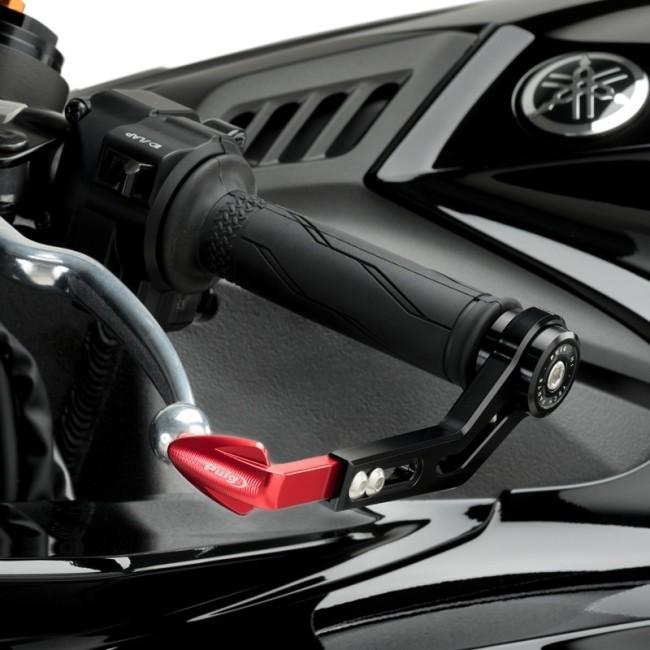 Puig プーチ クラッチレバープロテクター(Clutch Lever Protector) カラー：レッド レバーガード ハンドルの画像